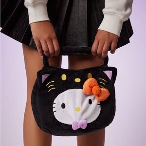 Forever 21 x Hello Kitty Halloween Black Cat Bag